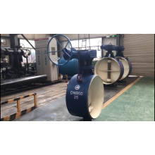 China top quality fresh water ansi triple eccentric butterfly valve control hard sealing